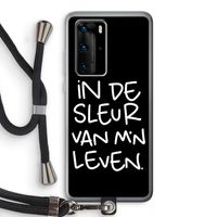 De Sleur: Huawei P40 Pro Transparant Hoesje met koord