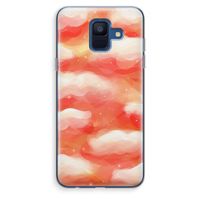 Lichte Wolken: Samsung Galaxy A6 (2018) Transparant Hoesje Lichte Wolken: Samsung Galaxy A6 (2018) Transparant Hoesje