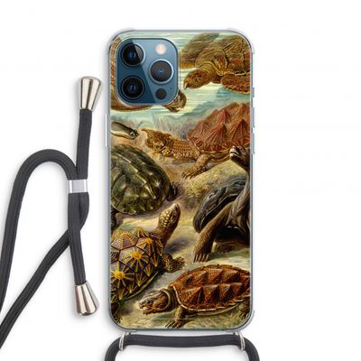 Haeckel Chelonia: iPhone 12 Pro Transparant Hoesje met koord