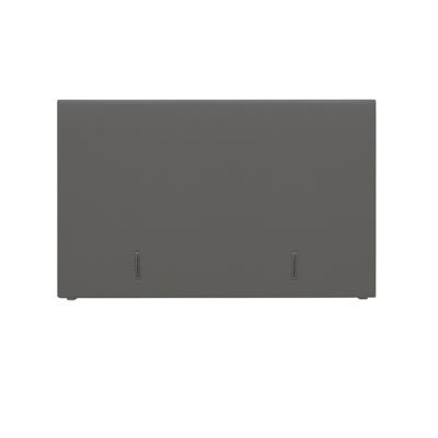 OP=OP Hoofdbord Basic Skaileer Licht Antraciet 160 x 100