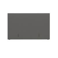 OP=OP Hoofdbord Basic Skaileer Licht Antraciet 160 x 100