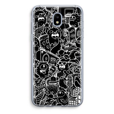 Vexx Black City : Samsung Galaxy J5 (2017) Transparant Hoesje