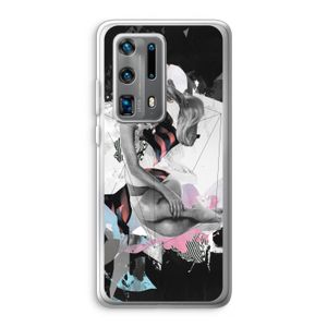 Camouflage de sommeil: Huawei P40 Pro Plus Transparant Hoesje