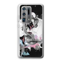 Camouflage de sommeil: Huawei P40 Pro Plus Transparant Hoesje