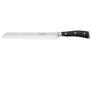 WUSTHOF - Classic Ikon - Broodmes 23cm dubbele kartel