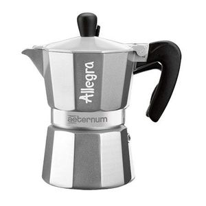 Aeternum ALLEGRA 3 TZ SILVER Moka Express 0,18 l Zilver