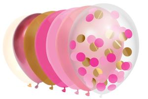 Ballonnen Set Colorfull Princess - 10 Stuks