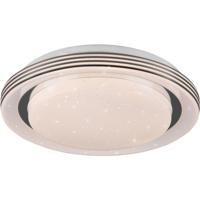 LED Plafondlamp Dimbaar - 10.5W - Aanpasbare Kleur - Met Afstandsbediening - Mat Wit