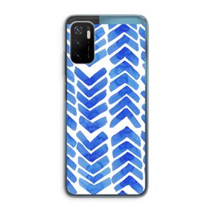 Blauwe pijlen: Xiaomi Poco M3 Pro 5G Transparant Hoesje