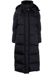 Woolrich parka Aurora longue à design matelassé - Noir