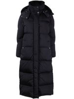 Woolrich parka Aurora longue à design matelassé - Noir - thumbnail