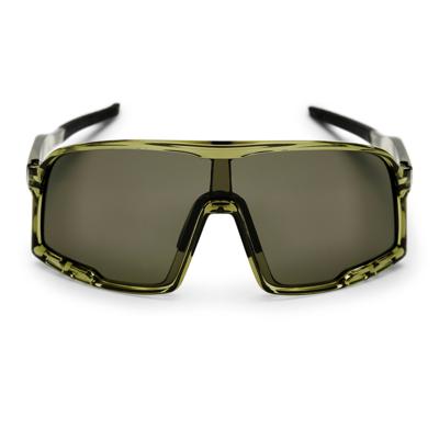CHPO bril henrik forest green/green mirror