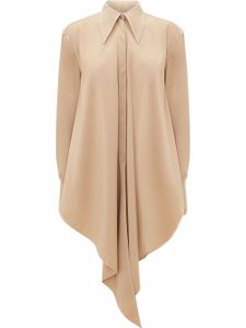 JW Anderson blouse Waterfall en popeline - Tons neutres