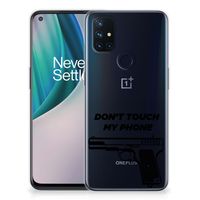 OnePlus Nord N10 5G Silicone-hoesje Pistol DTMP
