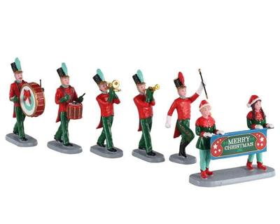 Christmas on parade, set of 6 - Lemax
