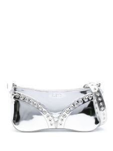 Ludovic de Saint Sernin sac The Cleavage en cuir - Argent