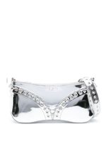 Ludovic de Saint Sernin sac The Cleavage en cuir - Argent - thumbnail