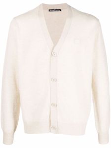 Acne Studios cardigan en laine à col v - Tons neutres