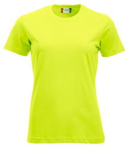 Clique 029361 New Classic-T Ladies - Signaalgroen - XL