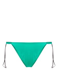 Forte Forte culotte en satin à taille haute - Vert