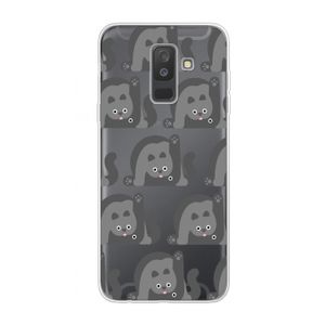 Cats: Samsung Galaxy A6 Plus (2018) Transparant Hoesje