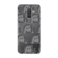 Cats: Samsung Galaxy A6 Plus (2018) Transparant Hoesje
