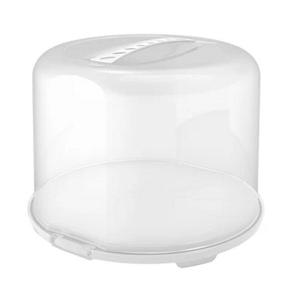 Rotho fresh taartdoos xl 35.5x34.5x26 cm wit/transparant