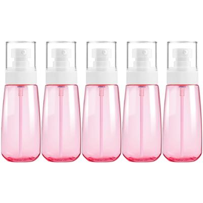 5 PC'S reizen plastic flessen lekvrij draagbare reizen accessoires kleine flessen containers 100ml (roze)