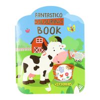 Fantastico Kleuren Stickerboek Boerderij