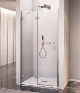 Polysan Fortis Edge nisdeur douche links 100cm chroom