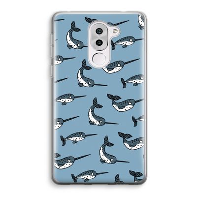 Narwhal: Honor 6X Transparant Hoesje