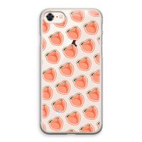 Just peachy: iPhone 8 Transparant Hoesje