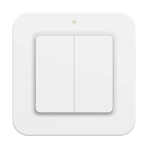 Draadloze Wandschakelaar Enkelvoudig/dubbel - Opbouw - T.b.v. Pro-remote