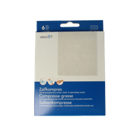 Zalfkompres 7.5 x 10cm steriel 6 Stuks