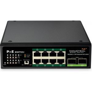 Digitus DN-651110 netwerk-switch Gigabit Ethernet (10/100/1000) Zwart Power over Ethernet (PoE)