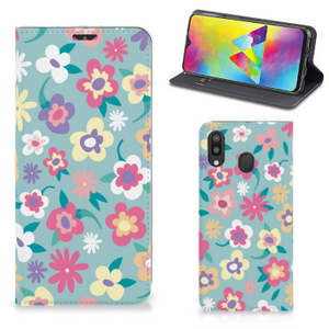 Samsung Galaxy M20 Smart Cover Flower Power