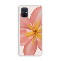 Pink Ellila Flower: Galaxy A71 Transparant Hoesje
