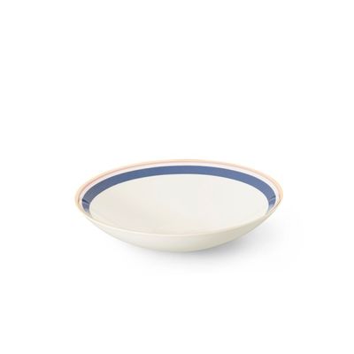 DIBBERN - Capri Coupe - Diep bord 20cm Blue/Rose