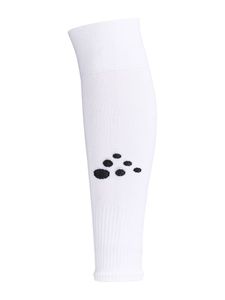 Craft 1913915 Squad Sock W-O Foot Solid JR - White - One Size
