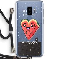 One In A Melon: Samsung Galaxy S9 Plus Transparant Hoesje met koord