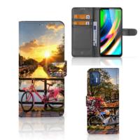 Motorola Moto G9 Plus | Flip Cover | Amsterdamse Grachten