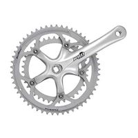 Sunrace crankstel fcr86 8-speed 50/34t. 170mm aluminium