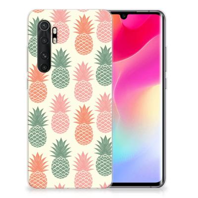 Xiaomi Mi Note 10 Lite | Siliconen Case | Ananas