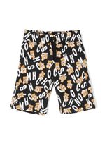 Moschino Kids ensemble short-haut à logo imprimé - Noir - thumbnail