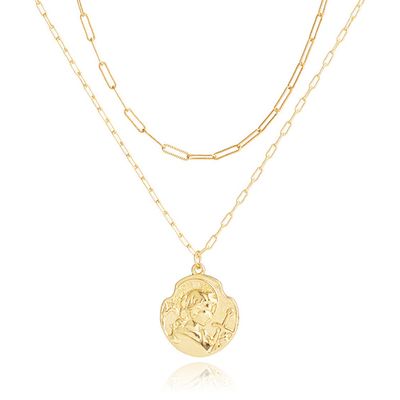 Multilayer Ketting Coin LGT JWLS - 2 lagen