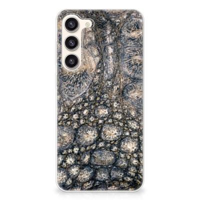 Samsung Galaxy S23 Plus | TPU Hoesje | Krokodillenprint