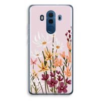 Painted wildflowers: Huawei Mate 10 Pro Transparant Hoesje