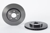 Remschijf COATED DISC LINE BREMBO, Remschijftype: Binnen geventileerd, u.a. für Ford, Jaguar