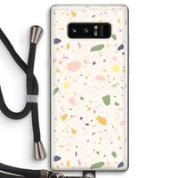 Terrazzo N°21: Samsung Galaxy Note 8 Transparant Hoesje met koord