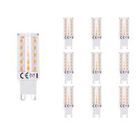 10x G9 LED lamp - 4,8W 530lm - 3000K warm wit - Flikkervrij - Vervangt 44W - G9 Fitting - G9 Steeklamp - G9 LED Capsule